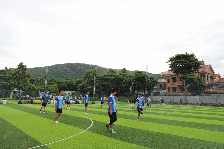 Tuổi trẻ Dầu khí tham gia Giải bóng đá giao hữu chào mừng Ngày truyền thống lực lượng Cảnh sát nhân dân Việt Nam