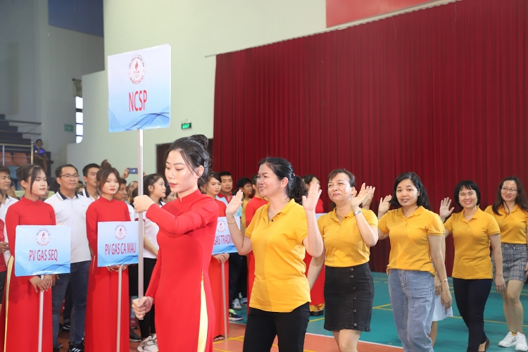 Khai mạc Đại hội Thể thao PV GAS 2022