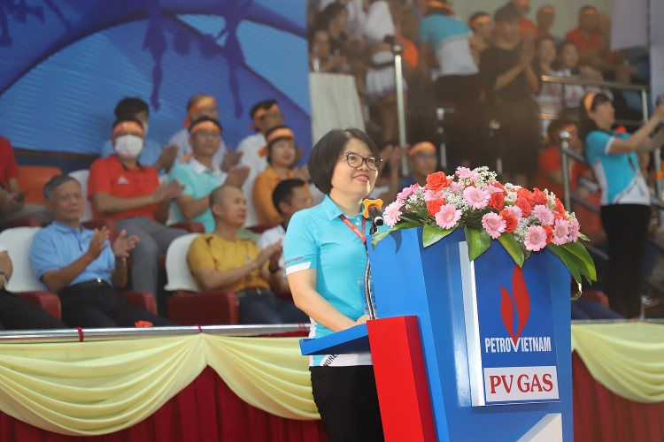 Khai mạc Đại hội Thể thao PV GAS 2022