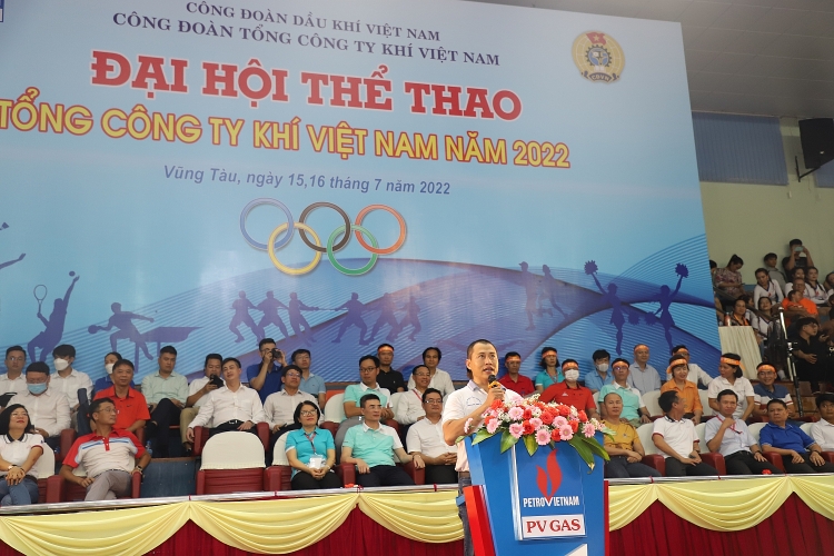 Khai mạc Đại hội Thể thao PV GAS 2022