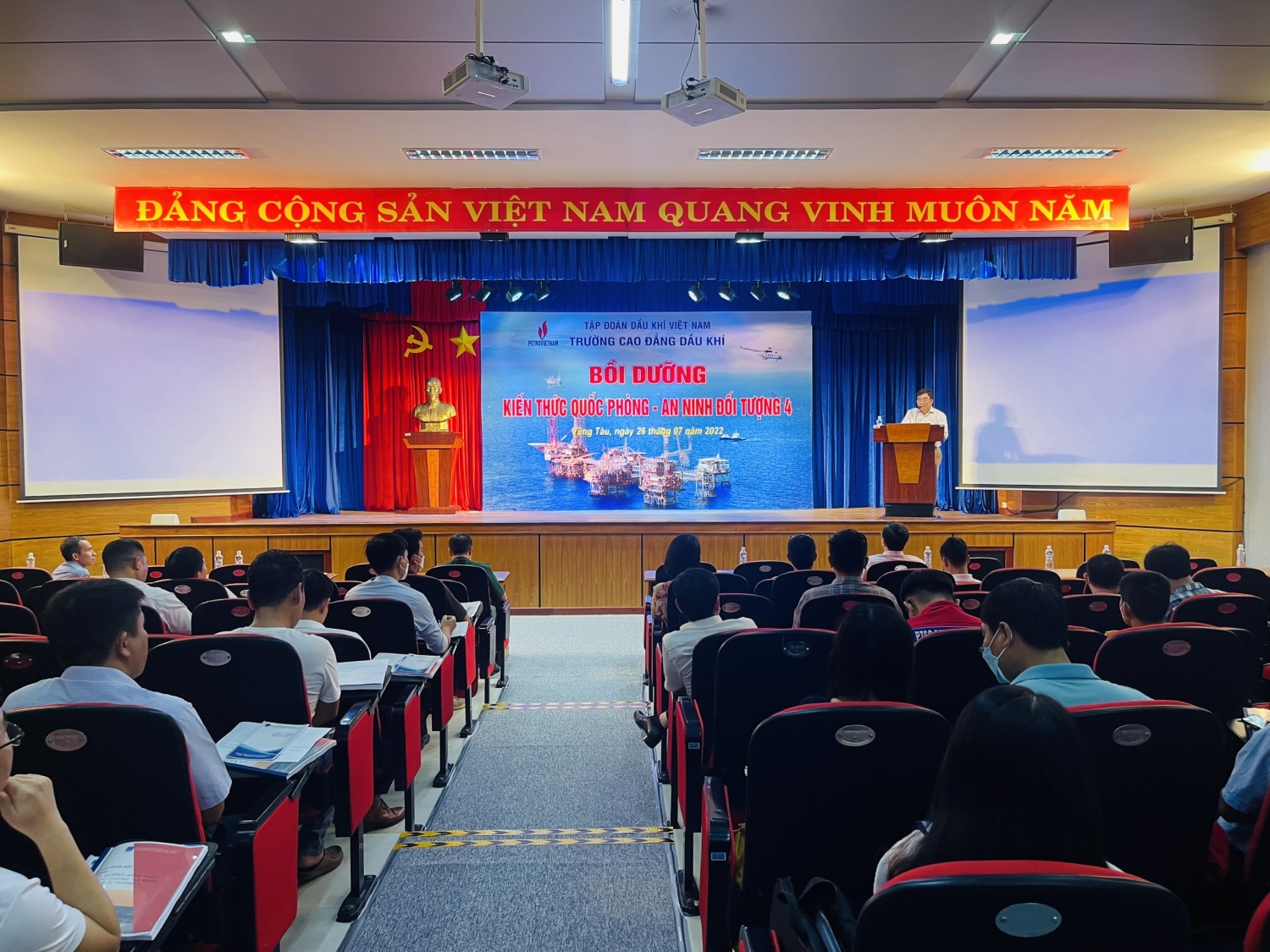 Quang cảnh chung của Lễ khai giảng