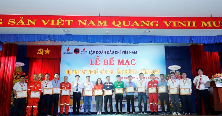 Hội thi tay nghề Dầu khí lần thứ VII năm 2022: Tiếp tục khẳng định “ khối óc và bàn tay vàng” của những người lao động Dầu khí