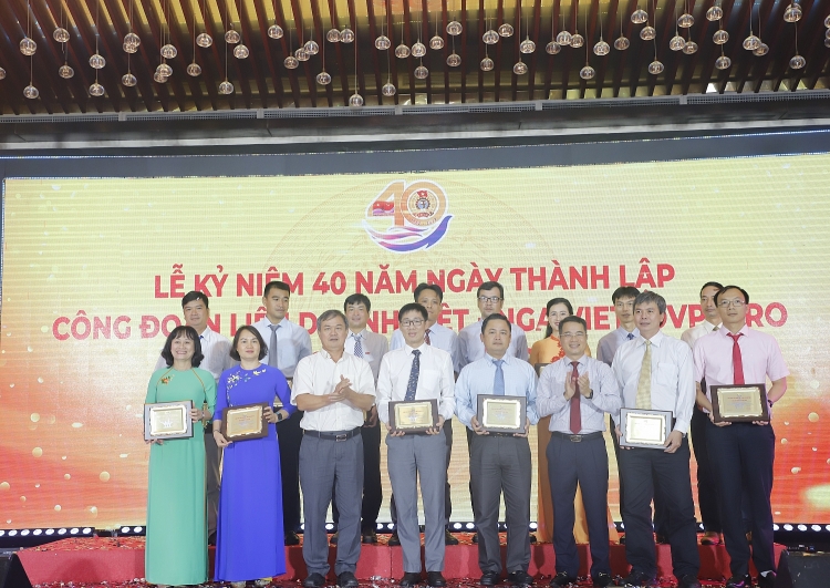 Công đoàn Vietsovpetro long trọng tổ chức Lễ kỷ niệm 40 năm ngày thành lập