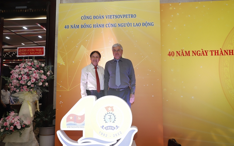 Công đoàn Vietsovpetro long trọng tổ chức Lễ kỷ niệm 40 năm ngày thành lập