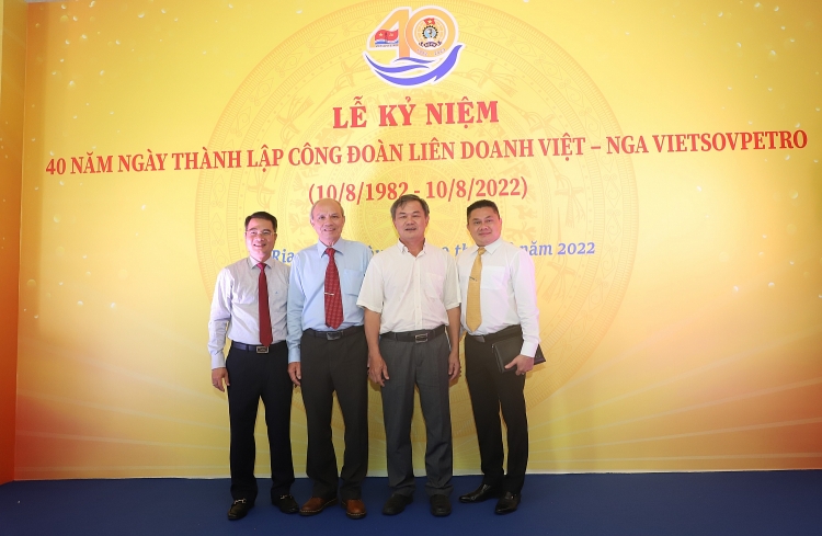 Công đoàn Vietsovpetro long trọng tổ chức Lễ kỷ niệm 40 năm ngày thành lập