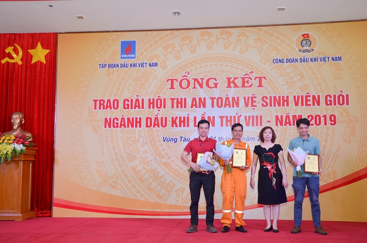 tong ket va trao giai hoi thi an toan ve sinh vien gioi nganh dau khi lan thu viii nam 2019