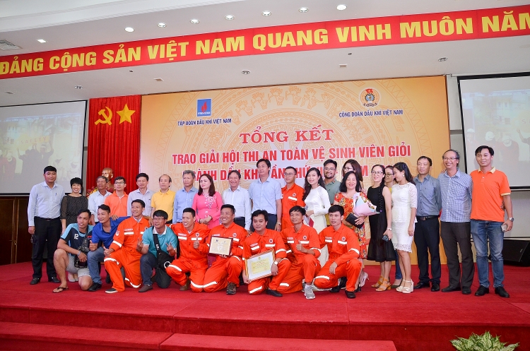 nhung hinh anh an tuong cua hoi thi an toan ve sinh vien gioi nganh dau khi lan viii nam 2019
