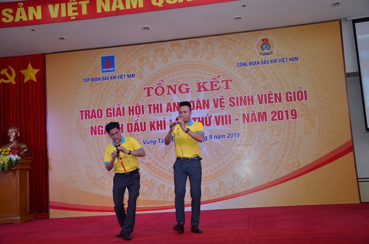 nhung hinh anh an tuong cua hoi thi an toan ve sinh vien gioi nganh dau khi lan viii nam 2019