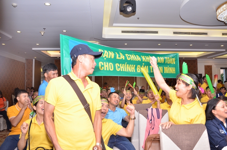 nhung hinh anh an tuong cua hoi thi an toan ve sinh vien gioi nganh dau khi lan viii nam 2019