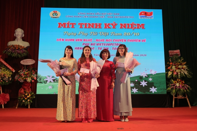 Phụ nữ Vietsovpetro hạnh phúc, tự tin tỏa sáng