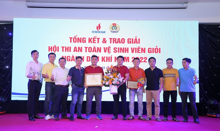 Bế mạc Hội thi An toàn vệ sinh viên giỏi ngành Dầu khí lần thứ IX năm 2022