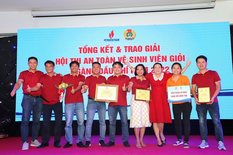 Bế mạc Hội thi An toàn vệ sinh viên giỏi ngành Dầu khí lần thứ IX năm 2022