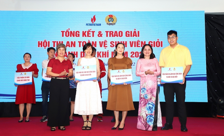 Bế mạc Hội thi An toàn vệ sinh viên giỏi ngành Dầu khí lần thứ IX năm 2022