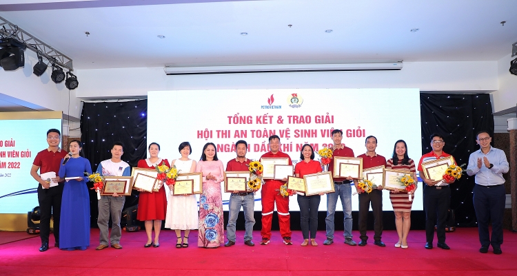 Bế mạc Hội thi An toàn vệ sinh viên giỏi ngành Dầu khí lần thứ IX năm 2022