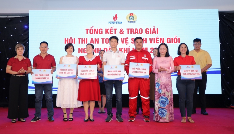 Bế mạc Hội thi An toàn vệ sinh viên giỏi ngành Dầu khí lần thứ IX năm 2022