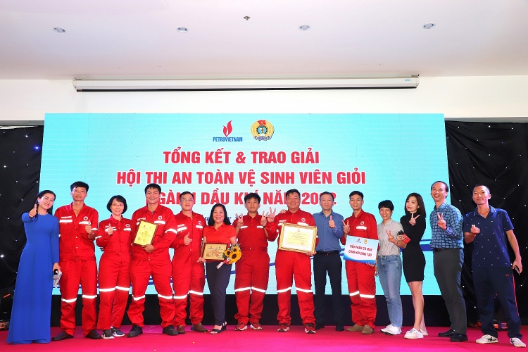 Bế mạc Hội thi An toàn vệ sinh viên giỏi ngành Dầu khí lần thứ IX năm 2022