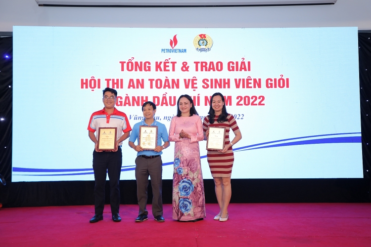 Bế mạc Hội thi An toàn vệ sinh viên giỏi ngành Dầu khí lần thứ IX năm 2022