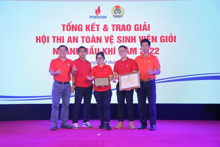 Bế mạc Hội thi An toàn vệ sinh viên giỏi ngành Dầu khí lần thứ IX năm 2022