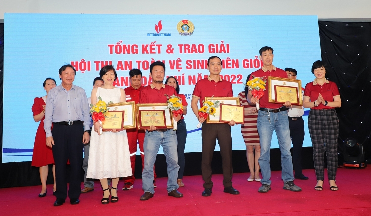Bế mạc Hội thi An toàn vệ sinh viên giỏi ngành Dầu khí lần thứ IX năm 2022