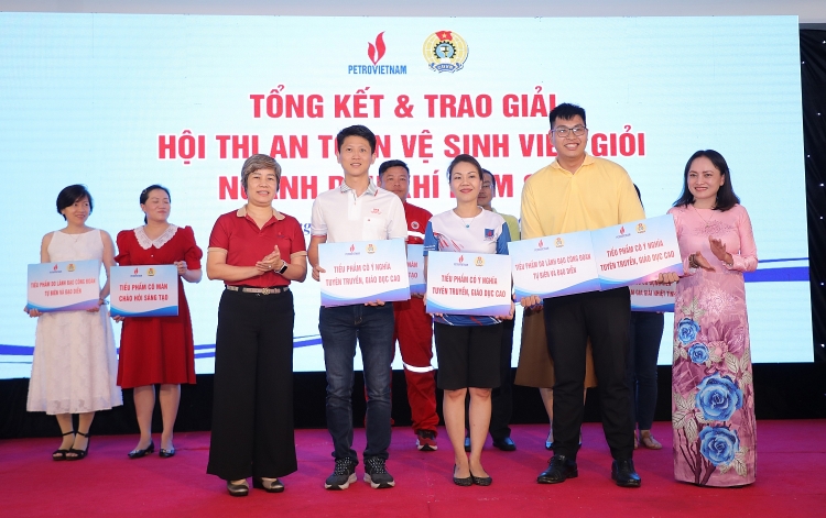 Bế mạc Hội thi An toàn vệ sinh viên giỏi ngành Dầu khí lần thứ IX năm 2022