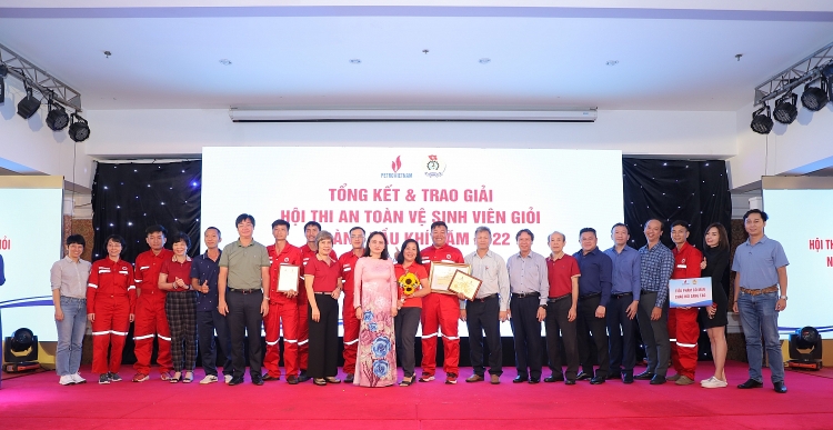 Bế mạc Hội thi An toàn vệ sinh viên giỏi ngành Dầu khí lần thứ IX năm 2022