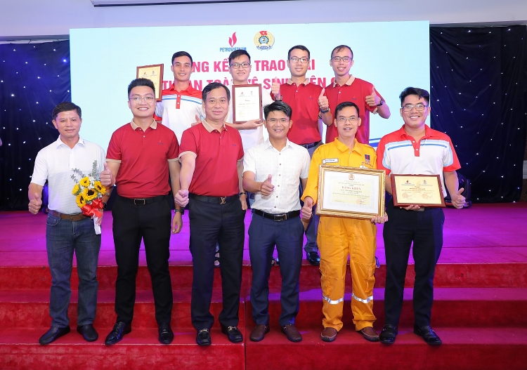 Bế mạc Hội thi An toàn vệ sinh viên giỏi ngành Dầu khí lần thứ IX năm 2022