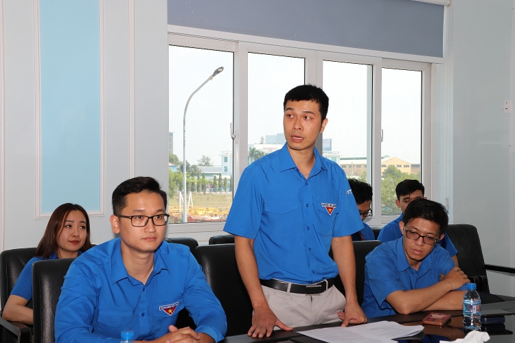 Gắn biển công trình thanh niên chào mừng thành công Đại hội Đoàn khối Doanh nghiệp Trung ương lần thứ IV, nhiệm kỳ 2022 – 2027