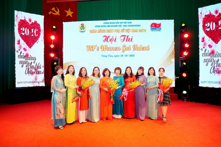 Nữ Công Vietsovpetro tỏa sáng trong hội thi “Vietsovpetro’s Women Got Talent”