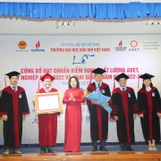 Trường Đại học Dầu khí Việt Nam công bố đạt chuẩn kiểm định chất lượng ABET