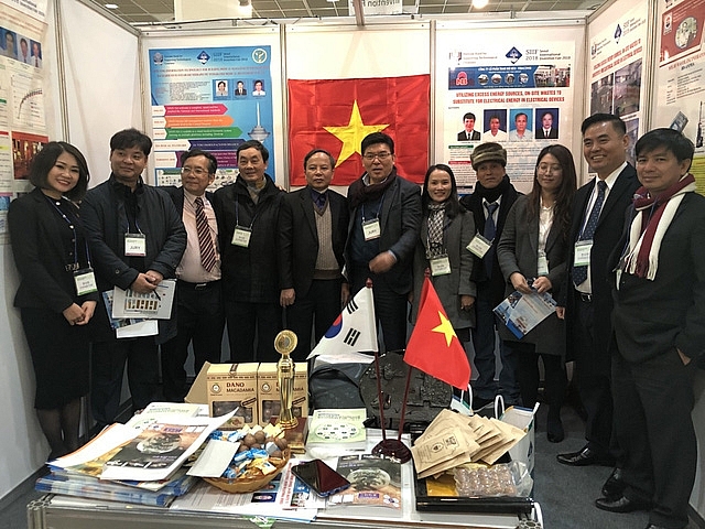vietsovpetro dat giai bac tai trien lam quoc te ve khoa hoc va cong nghe tai han quoc
