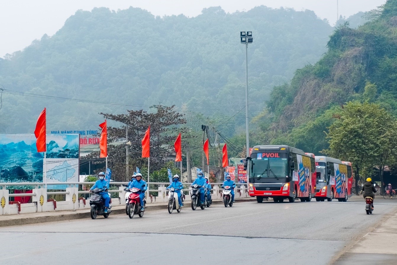 Trên phố núi Hà Giang
