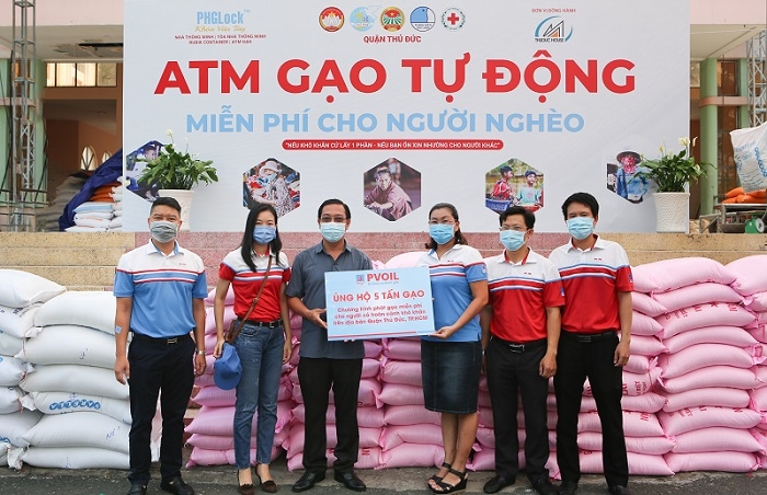 Hỗ trợ gạo cho ATM gạo tự động
