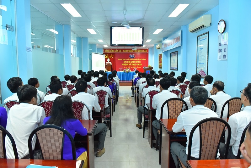 dang bo pvoil phu yen to chuc thanh cong dai hoi lan thu ii nhiem ky 2020 2025
