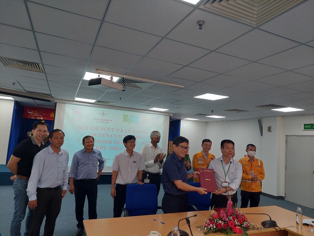 KĐN giành Giải nhất Hội thi PCCC cụm “Khí – Điện – Đạm” Phú Mỹ