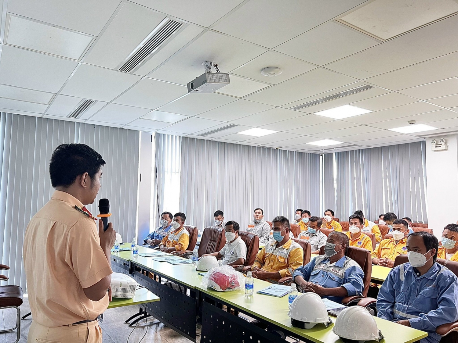 Trong Tháng An toàn sẽ diễn ra nhiều khóa tập huấn an toàn – sức khỏe – môi trường ở các đơn vị thành viên và trực thuộc PV GAS