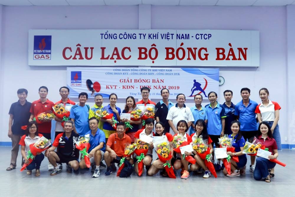 pv gas to chuc nhieu hoat dong the thao huong ung thang cong nhan