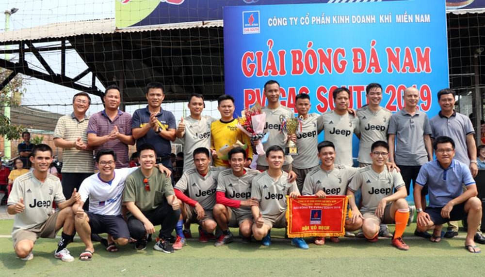 pv gas to chuc nhieu hoat dong the thao huong ung thang cong nhan