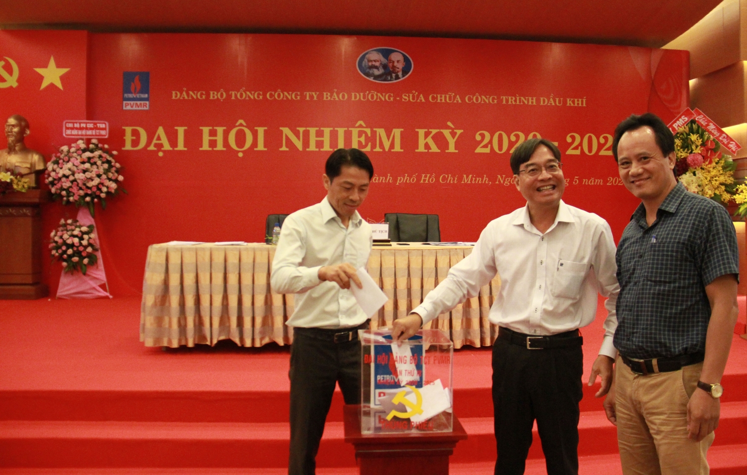 pvmr to chuc thanh cong dai hoi dang bo nhiem ky 2020 2025