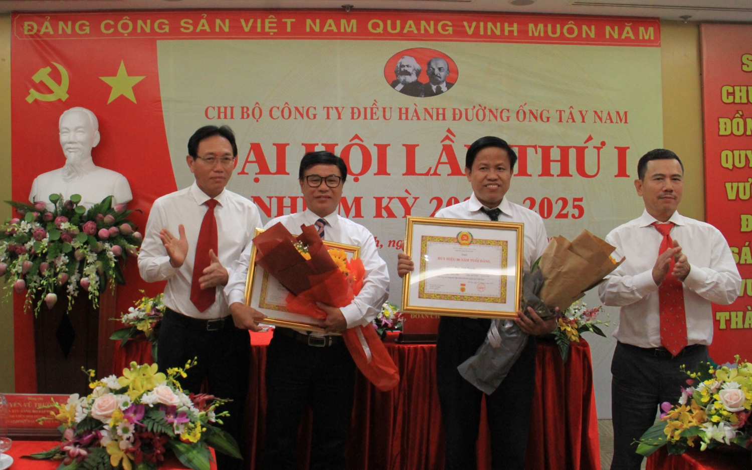 swpoc to chuc thanh cong dai hoi chi bo lan thu i nhiem ky 2020 2025