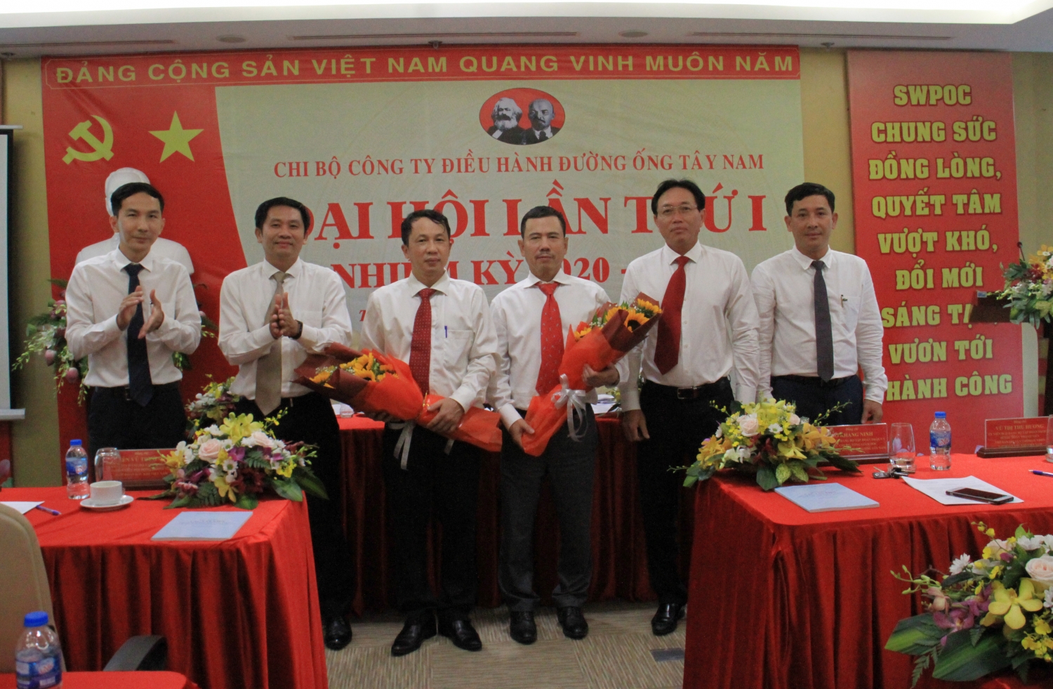 swpoc to chuc thanh cong dai hoi chi bo lan thu i nhiem ky 2020 2025