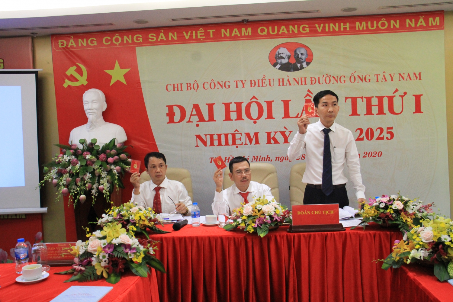 swpoc to chuc thanh cong dai hoi chi bo lan thu i nhiem ky 2020 2025