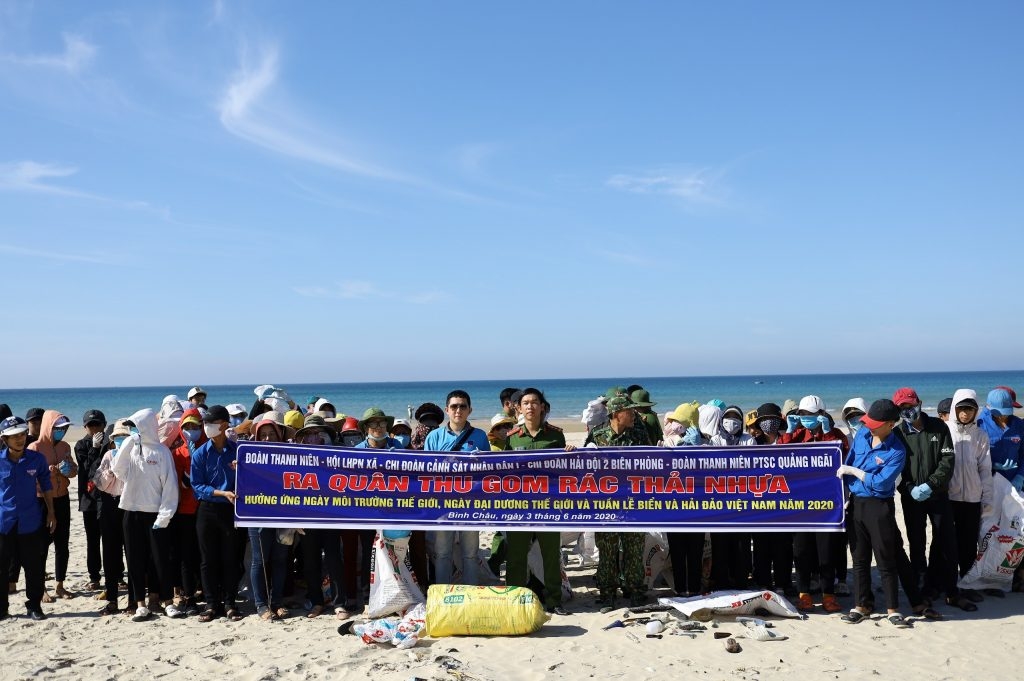 chien dich tinh nguyen he 2020 cua doan thanh nien ptsc quang ngai