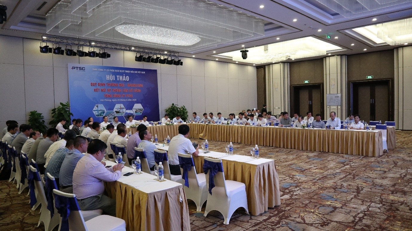 ptsc to chuc hoi thao quy dinh thuong mai marketing va hoi thao ket noi he thong can cu cang
