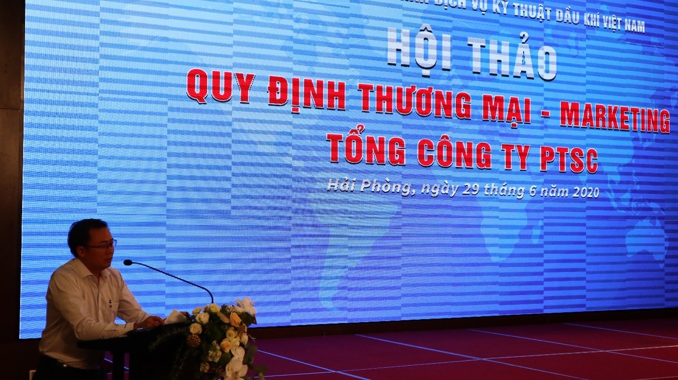 ptsc to chuc hoi thao quy dinh thuong mai marketing va hoi thao ket noi he thong can cu cang