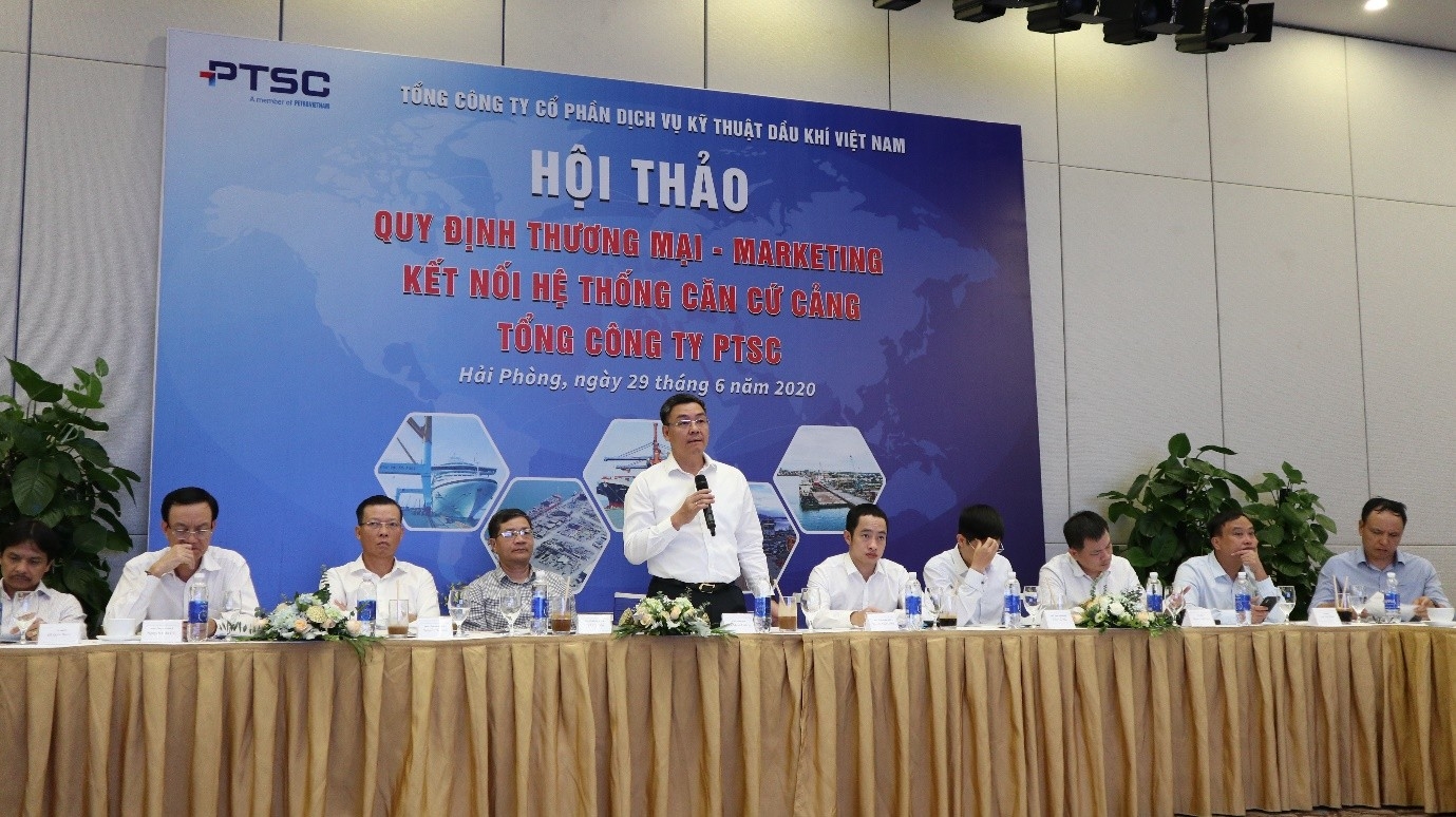 ptsc to chuc hoi thao quy dinh thuong mai marketing va hoi thao ket noi he thong can cu cang