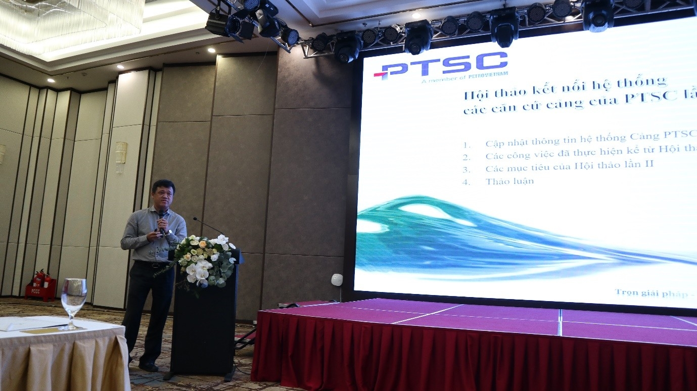 ptsc to chuc hoi thao quy dinh thuong mai marketing va hoi thao ket noi he thong can cu cang