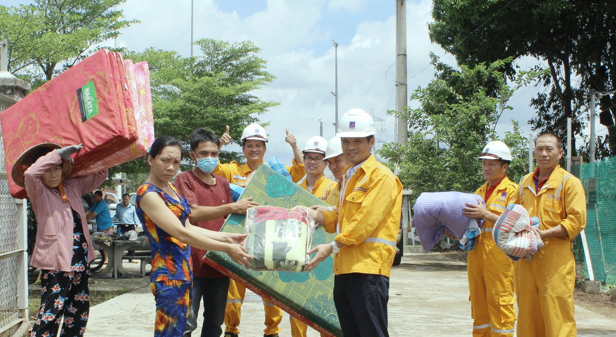 pv gas cum br vt to chuc nhieu hoat dong van hoa the thao