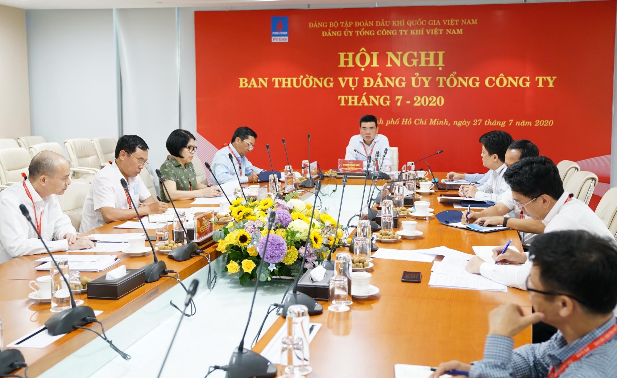 hoi nghi ban thuong vu dang uy pv gas quyet dinh cac noi dung quan trong va cap bach trong giai doan dau quy iii
