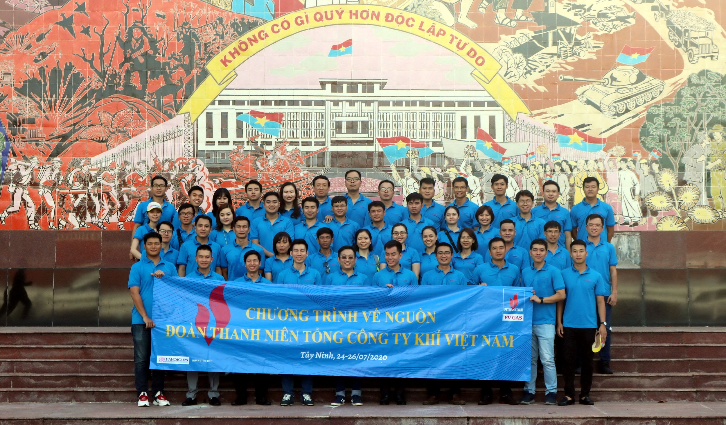 doan thanh nien pv gas ve nguon tai tay ninh