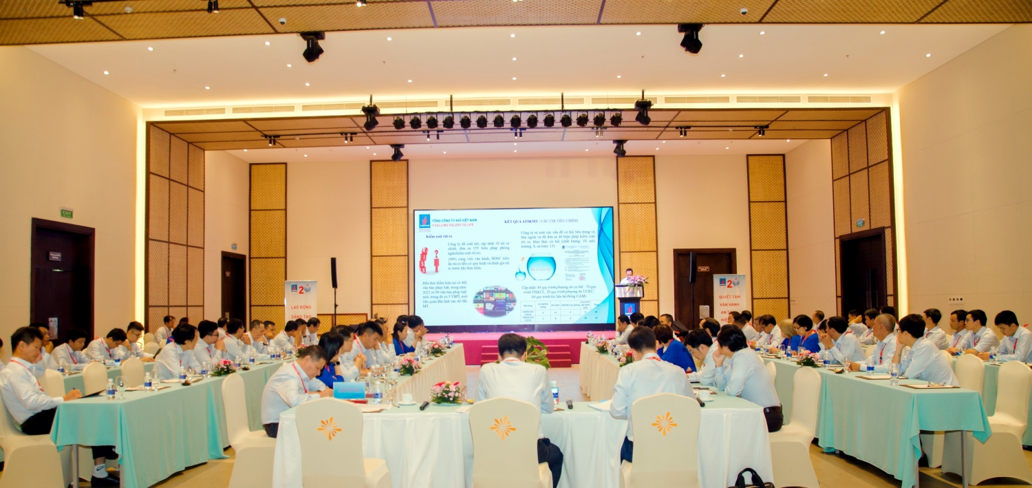 Hội nghị An toàn - Sức khỏe - Môi trường năm 2022 của KĐN được tổ chức nghiêm túc, khẩn trương và hiệu quả